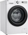 LG Waschmaschine "F4WR4911P" schwarz-weiß (weiß)
