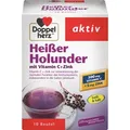 Doppelherz | Heißer Holunder mit Vitamin C | 10 Beutel