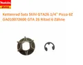 Kettenrad Satz Stihl GTA26 1/4" Picco 6Z GA010072600 GTA 26 Ritzel 6 Zähne NEU