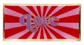 Giftcompany Dekoschale Giftcompany Glasteller "Love Plates" Love Dekoteller 10x21cm Rosa Rot