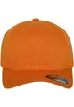Flexfit Unisex Cap Wooly Combed, Unisex Baseballkappe, Youth, orange