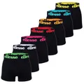 Ellesse Herren Boxer Shorts, 7er Pack - Yema 7 Pack Boxer Shorts, Logo, Cotton Stretch Schwarz/Multi2 3XL