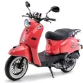 Motorroller 50 ccm Burnout MiniMe 2.0 Rot 45 km/h - Rot