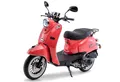 Burnout Motorroller MiniMe 2.0 Rot, 50 ccm, 45 km/h, Euro 5, Unverwechselbares Retro-Design