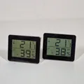 2x TFA Dostmann 30.5027.01 Digitales Thermo-/Hygrometer Schwarz Thermometer 2Stk