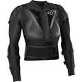 FOX Titan Jugend Motocross Protektorenjacke, schwarz