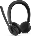 Lenovo 6550 Headset On-Ear Bluetooth kabellos aktive Rauschunterdrückung Schwarz Zertifiziert für Microsoft Teams (4XD1S19778)