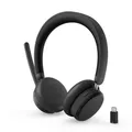 Lenovo 6550 - Headset - On-Ear - Bluetooth - kabellos - aktive Rauschunterdrückung - Schwarz - Zertifiziert für Microsoft Teams