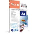 Peach Laminierfolie A3 | 100 mic | 100 St. | glänzend | Premiumqualität für beste Laminierergebnisse | geeignet für alle Laminiergeräte | PP500-01