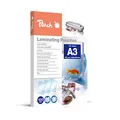 Peach Laminierfolien A3-100 mic - 100 Pouches - Premiumqualität für Beste Laminierergebnisse - kompatibel mit Geräten Aller Markenhersteller - PP500-01