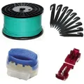 Installation Set XL+ kompatibel mit Robomow ® MC* MS* RL* RM* Kabel Haken Verbinder Paket Kit