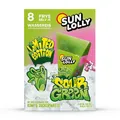Sun Lolly Sour Green Wassereis 8x60ml zum Selbsteinfrieren 480ml