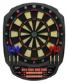CARROMCO Elektronik DARTBOARD STRIKER-601, mit Adapter, 3-Loch Abstand 8 Spieler
