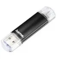 hama USB 3.0 OTG Speicherstick FlashPen ''Laeta Twin'', 16 GB aus Kunststoff, Datentransferrate: 45 MBit/Sek.,