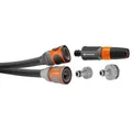 GARDENA Textilschlauch-Set LianoTM Life, 1/2", Anthrazit, Orange