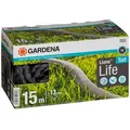 GARDENA Gartenschlauch Textilschlauch Liano Life 1/2, 15 m Set