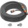 GARDENA Textilschlauch Gartenschlauch Liano Life 15m SET (Komplett-Set)