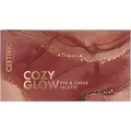 Catrice Cozy Glow Eye & Cheek Palette, Rougepalette, Mehrfarbig, 6 Farben, langanhaltend, schimmernd, matt, vegan, ohne Parfüm, ohne Alkohol, ohne Parabene, 1er Pack (10g)