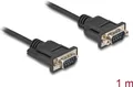 Delock Seriell Kabel RS-232 D-Sub9 Stecker zu 1 m - Kabel - Digital/Daten (88000)