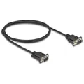 DeLOCK Seriell Kabel RS-232 D-Sub9 Stecker zu Stecker mit schmalem Steckergehäuse 1 m