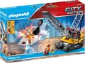 PLAYMOBIL City Action Baustelle Baukran Bagger Kran LKW Abriss Fahrzeug Radlader
