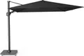 Ampelschirm Cartagena T2 300 x 300 x 265 cm inkl. Keramikplatte Polyester Schwarz
