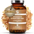 QIDOSHA® Weihrauch AKBA Kapseln, höchster AKBA-Gehalt am Markt, 120 Stk/Glas, 250mg Weihrauch-Extrakt mit 125mg AKBA je Kapsel, 80% Boswellia-Säuren, AKBA Kapseln hochdosiert mit 50% AKBA