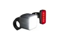 Osram Fahrradbeleuchtung LED Fahrradleuchten-Set Bike Compact 100 mit Bremslichtfunktion