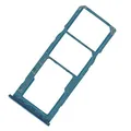 NG-Mobile Simkarten SIM Karten Tray Halter Schlitten Einschub für Samsung Galaxy A50 SM-A505F blau