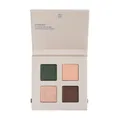 KORRES Real Color Eyeshadow Palette Forest Nudes 01, Lidschattenpalette mit 4 cremigen Naturtönen in matt, satiniert & metallisch, angereichert mit Vulkan-Mineralien, vegan, 4g