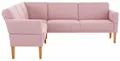 Eckbank HOME AFFAIRE "Fehmarn", rosa (flamingo), B:255cm H:98cm T:210cm