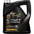 10W-40 Mannol 7812 Motorbike 4-Takt Motoröl Motorrad 4 Liter