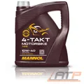 MANNOL 4 L LITER MOTORBIKE 4-TAKT MOTORÖL MOTOR-ÖL MOTOREN-ÖL