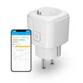 THIRDREALITY Zigbee Smart-Steckdose mit Stromverbrauchsmessung, 1 Stück (Typ F), 16A, Zigbee Repeater, ZigBee Hub erforderlich, kompatibel mit Home Assistant, Homey, SmartThings, Alexa, Hubitat