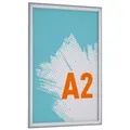 DURABLE  Klapprahmen silber 48,0 x 65,0 cm, 1 St.