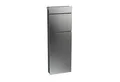 DEGAMO Standbriefkasten DRESDEN, 115cm, Edelstahl gebürstet, moderne Optik