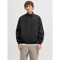 Jack & Jones Bomberjacke JJECHARGE STAND COLLAR BOMBER NOOS mit Stehkragen schwarz S (48)
