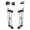 VEVOR Arbeitsstelzen Trockenbau 61_101,6cm Höhenverstellbar Aluminiumstelzen Deckenbau 103kg Tragfähigkeit Malerstelzen 27-29cm Fu_grö_e Für Maler