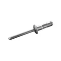 GOEBEL 1000 Mehrbereichsblindnieten Alu / Edelstahl A2 4,0 x 12,7 mm Flachkopf