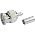 100027454 100027454 Bnc-steckverbinder Stecker, Gerade 50 Ω 1 St. - Telegärtner