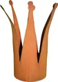 Rostikal Edelrost Gartendeko Krone aus Metall 22 cm Vintage Deko Krone