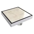 Bodenablauf Duschablauf Duschrinne 200x200 mm Ablauf Wasserablauf Dusche Bad für Fliesen