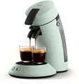Philips Senseo Original Plus Kaffeepadmaschine (Kaffeestärkewahl, Kaffee Boost Technologie, aus recyceltem Plastik), mint, CSA210/20