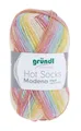 Gründl Sockenwolle Hot Socks Madena Häkelwolle, 100 g 4-fädig
