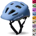 Apollo Kinder Fahrradhelm, Helm für Kinder & Jugendliche, Multisport Helm, Fahrradhelm Mädchen, Fahrradhelm Jungen, Kinderhelm ab 3 Jahre, Verstellbarer Kinder-Helm, ab Größe 48, für Fahrrad & Roller