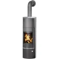JUSTUS Kaminofen "Faro Aqua 2.0", speckstein, Speckstein, 8,5 kW, wasserführend - grau