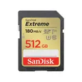 SanDisk Extreme SDXC 512GB UHS-I C10 U3 V30