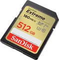 SanDisk Extreme - Flash-Speicherkarte - 512GB - Video Class V30 / UHS-I U3 / Class10 - microSDXC UHS-I (SDSDXVV-512G-GNCIN)