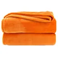 Wohndecke Premium Super Soft Flanell Kuscheldecke Sofadecke, heimtexland, super weich und flauschig, Allergiker geeignet, atmungsaktiv