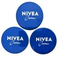 Nivea Creme Dose Hautcreme Handcreme Gesicht Körper Feuchtigkeitscreme 3 x 30 ml